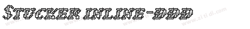 Stucker inline字体转换